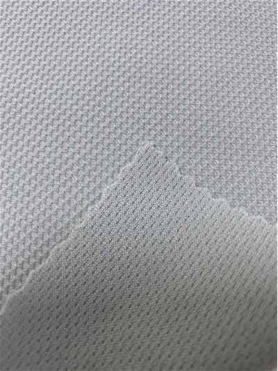 DG-PF WA01-1  菠蘿格   幅寬：185CM 克重：200GSM  成份：100Polyester  吸濕排汗 細節-1